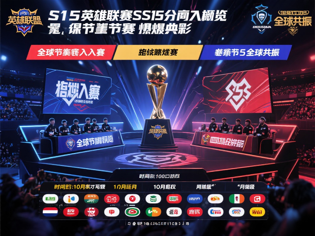 S15赛程概览：紧凑节奏燃爆期待
根据